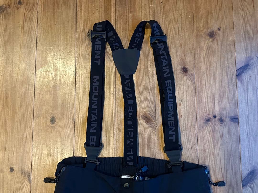MOUNTAIN EQUIPMENT ビブパンツ ブラック 黒