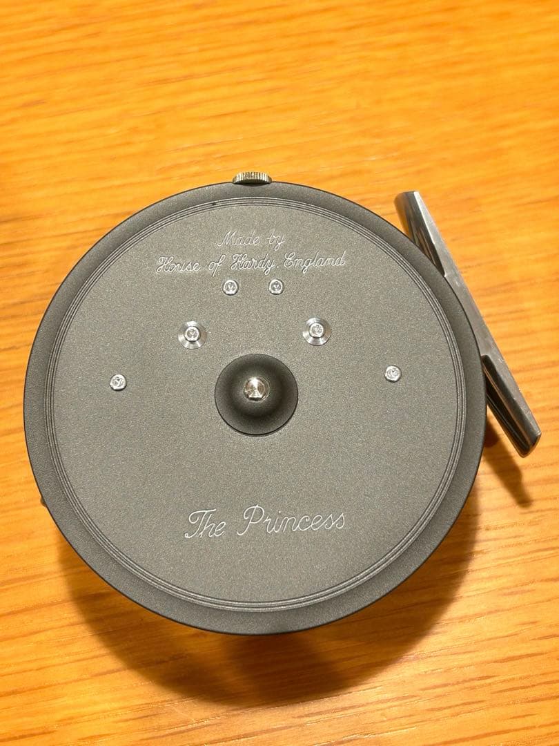 美品 HARDY The Princessフライフィッシングリール&専用ケース付