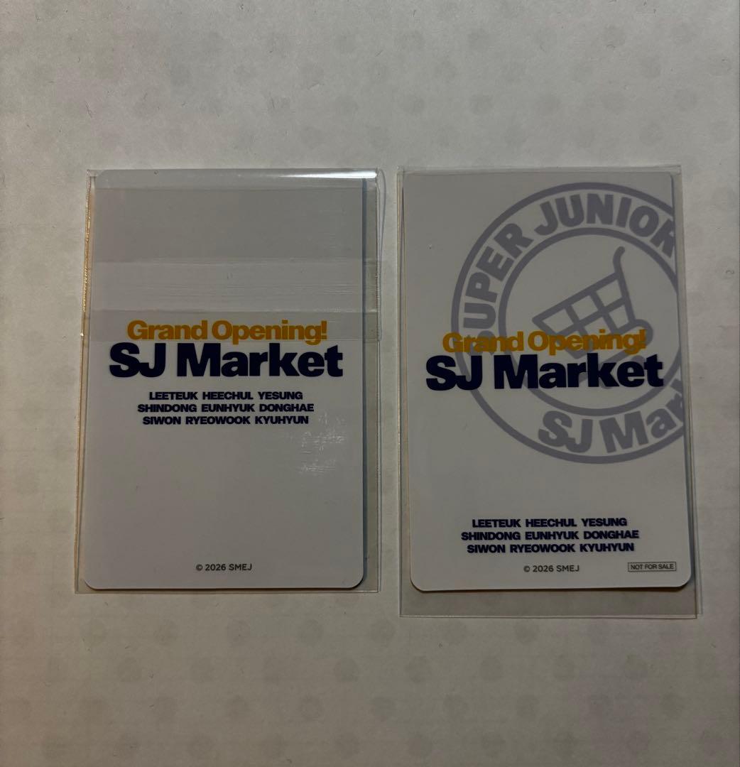 SUPERJUNIOR SJ Market 購入特典 ハチミツケーキ ウニョク