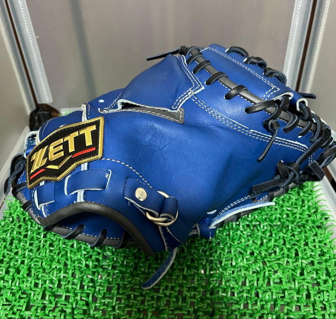 【最安値‼️】ZETT プロステイタス 少年軟式キャッチャーミット