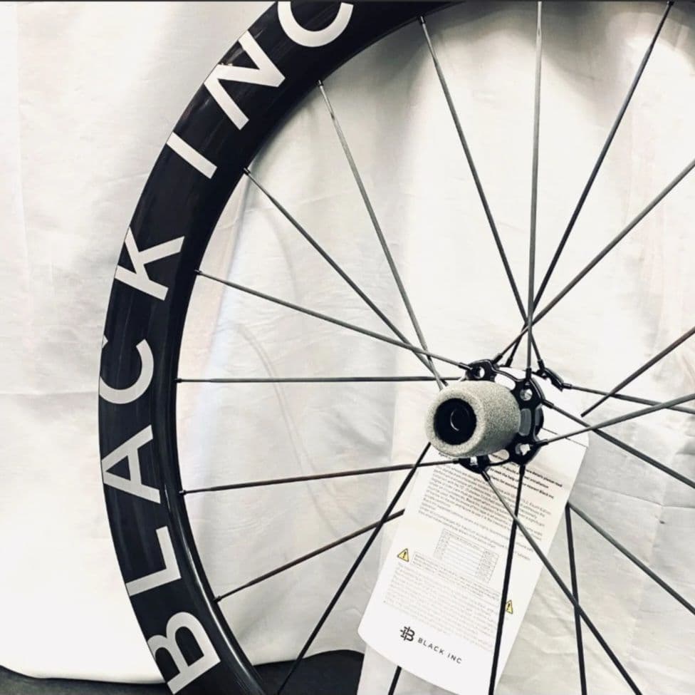 【新品】BLACK INC48/58　ホイール（シルバーデカール）