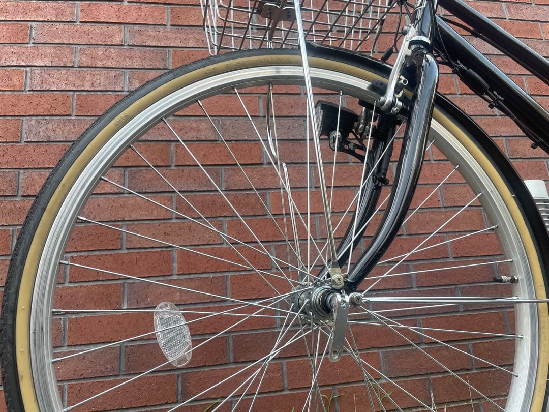 電動アシスト自転車 シティタイプ 黒 クロスバイク　26インチ　訳あり　美品