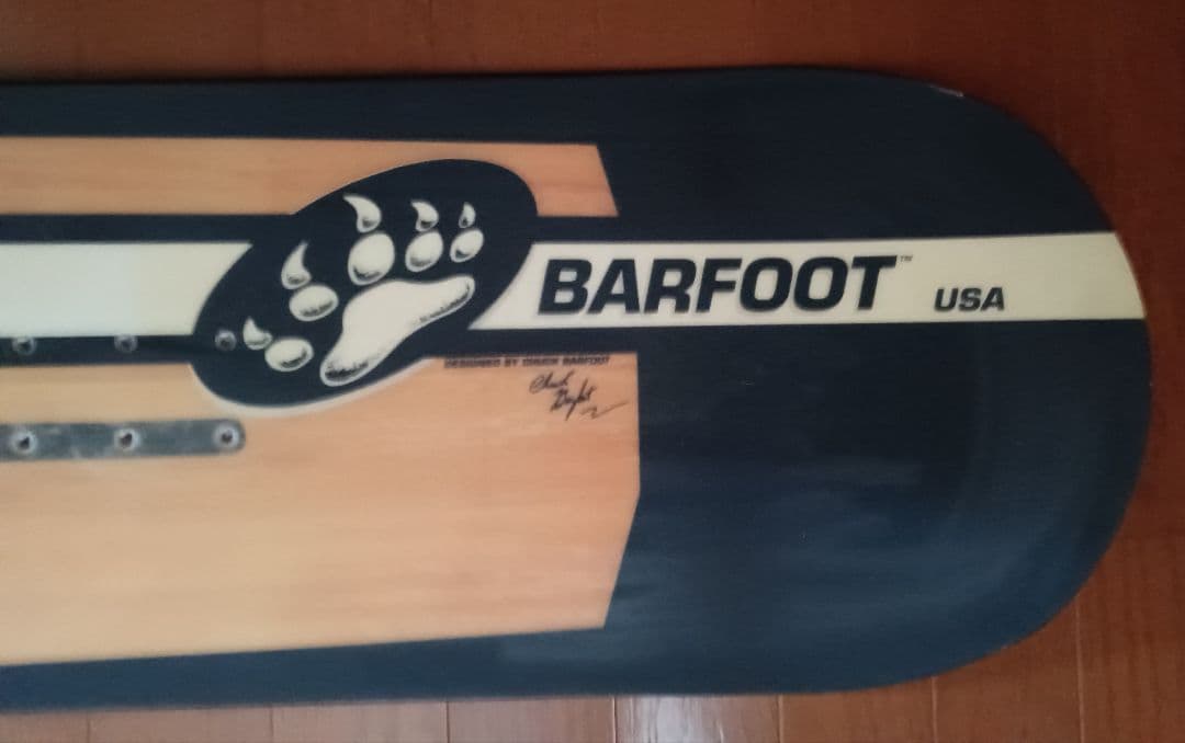 スノーボード板【レア】BARFOOT バーフット