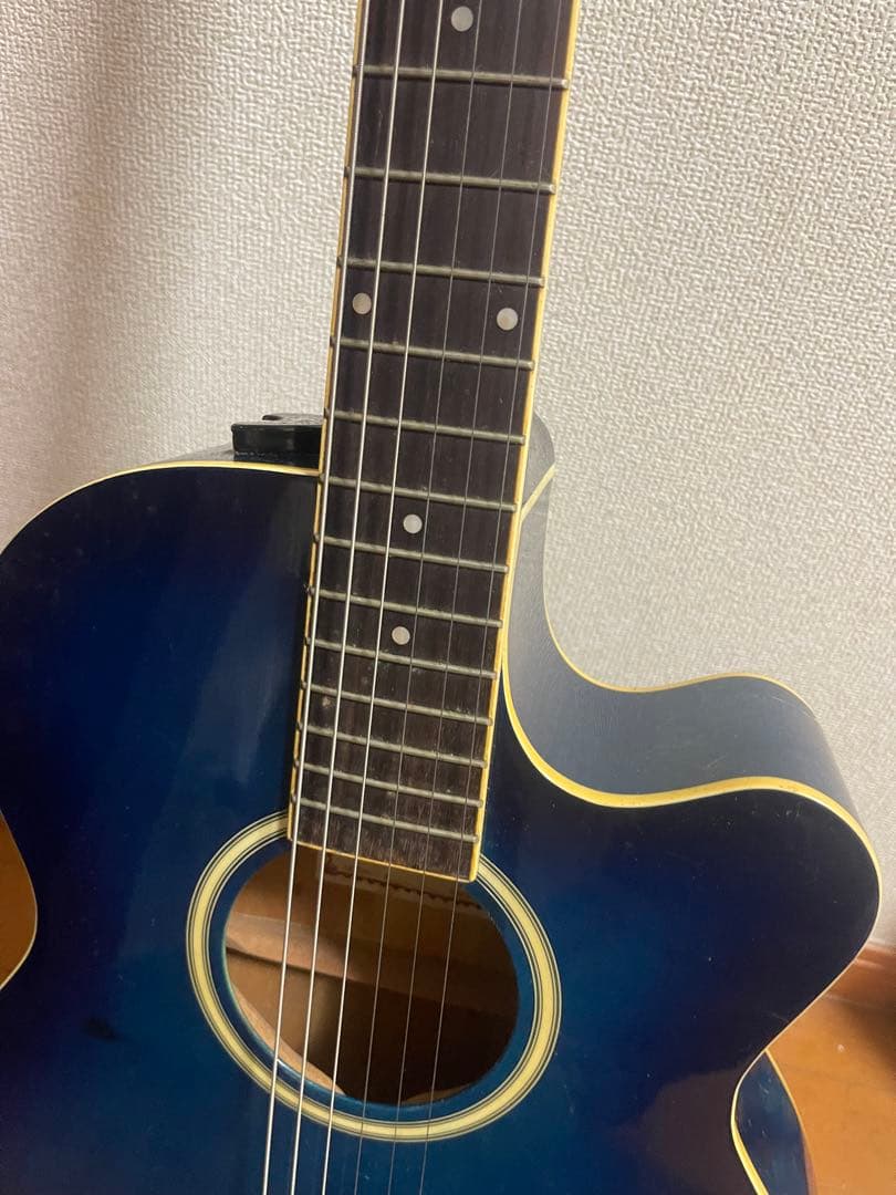 Sepia Crue EAW-180-BLS エレアコ ギター ブルー