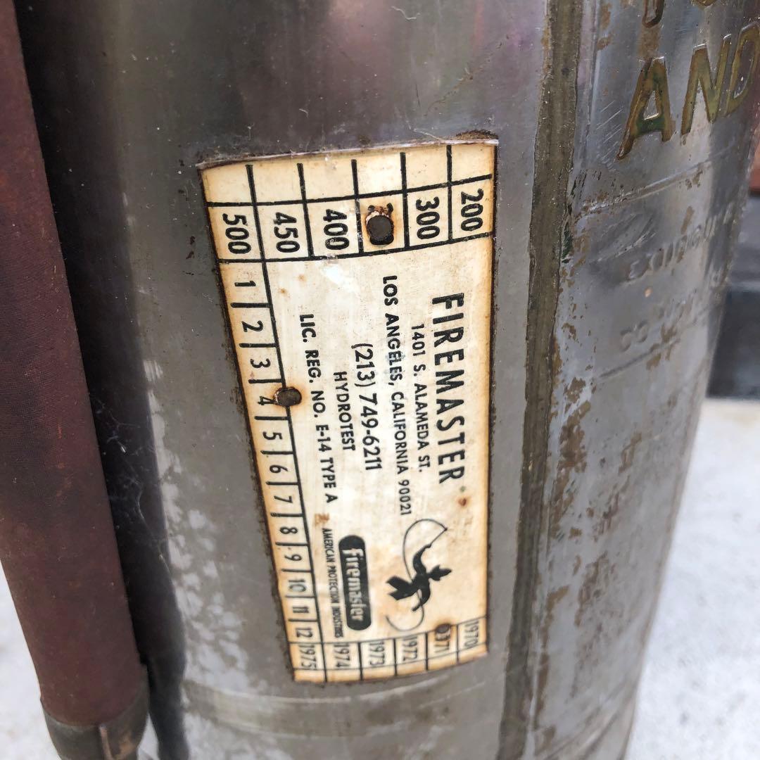 レトロ 消火器 Kidde FIRE EXTINGUISHER アメリカン雑貨