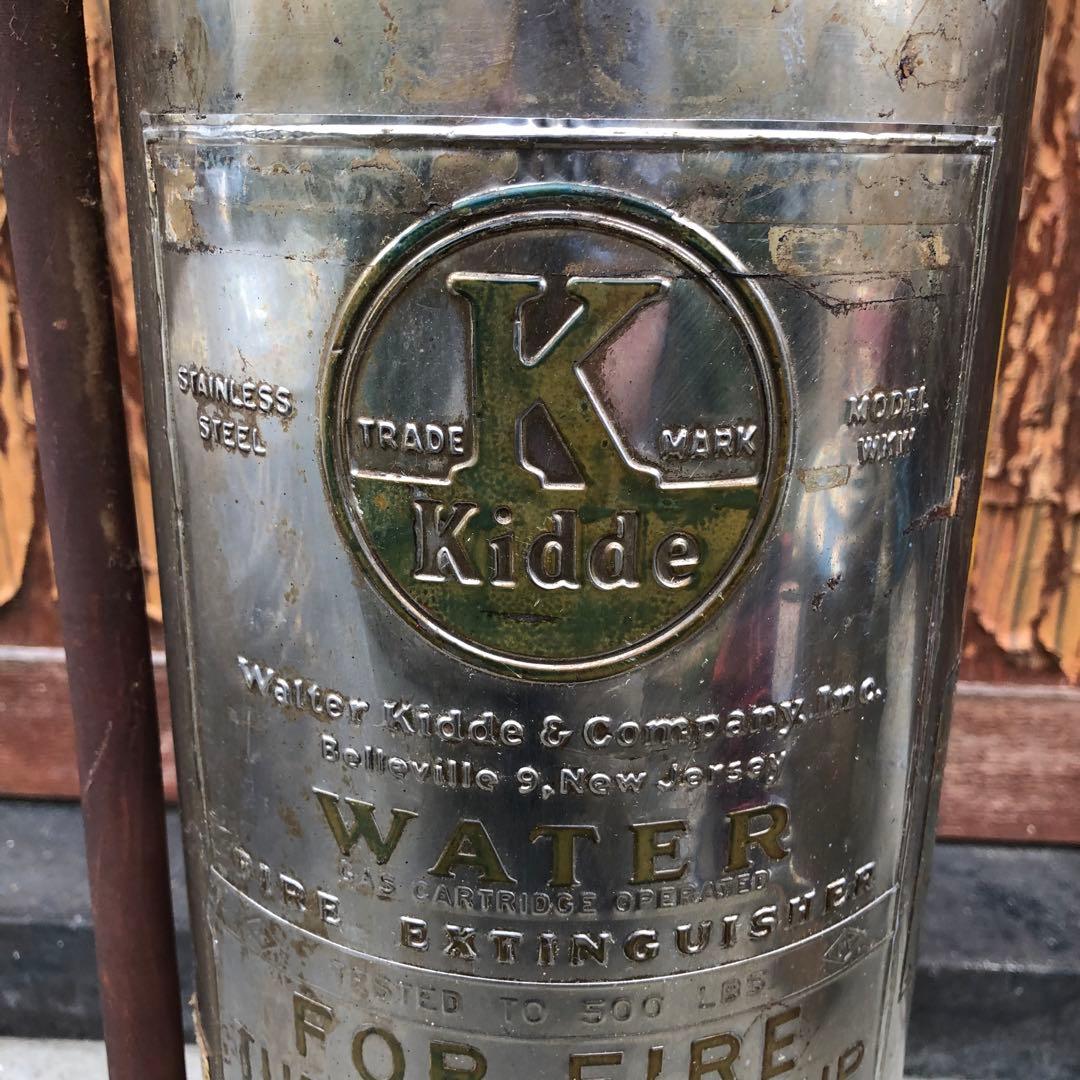 レトロ 消火器 Kidde FIRE EXTINGUISHER アメリカン雑貨