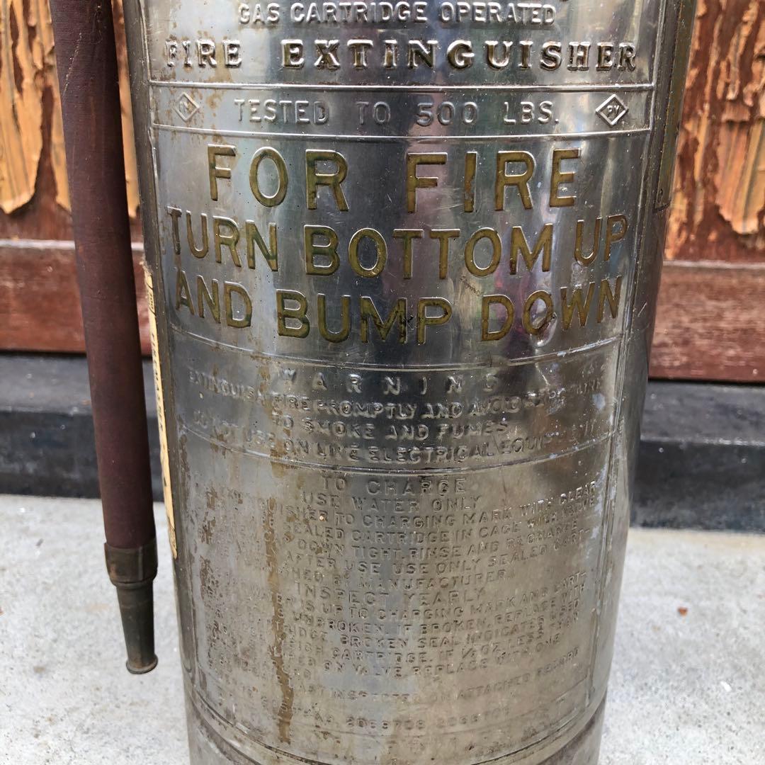 レトロ 消火器 Kidde FIRE EXTINGUISHER アメリカン雑貨