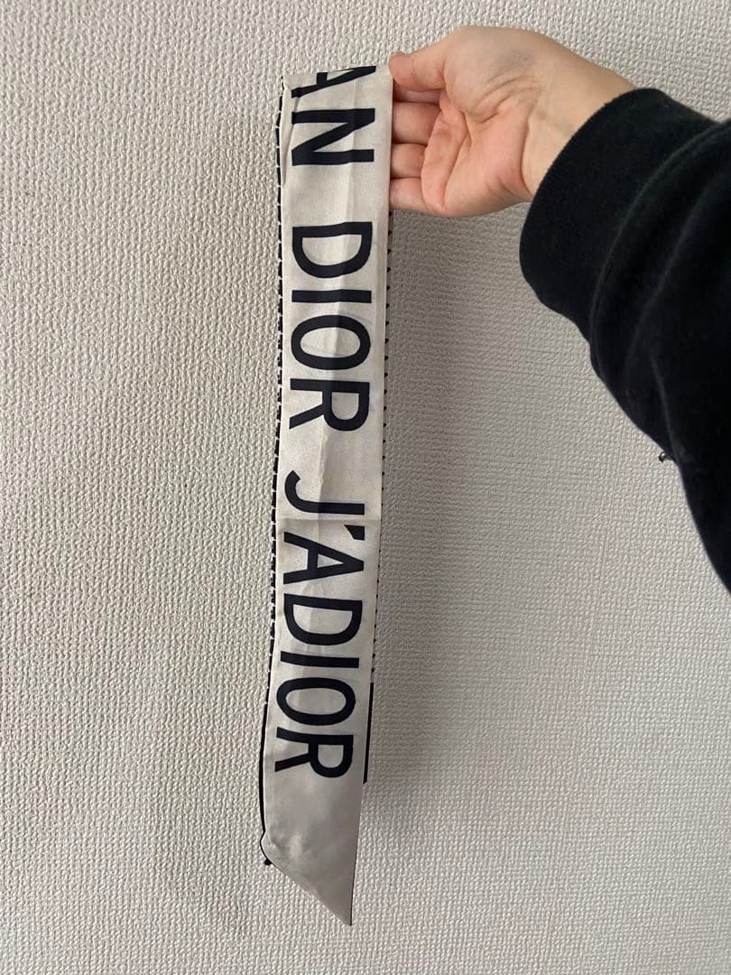 Diorノベルティ　IN DIOR J'ADIOR シルク風スカーフ