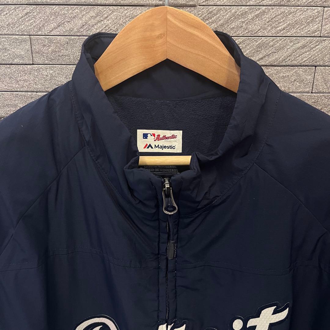 デトロイト・タイガース　Tigers　ベースボールジャケット　スタジャン　2XL