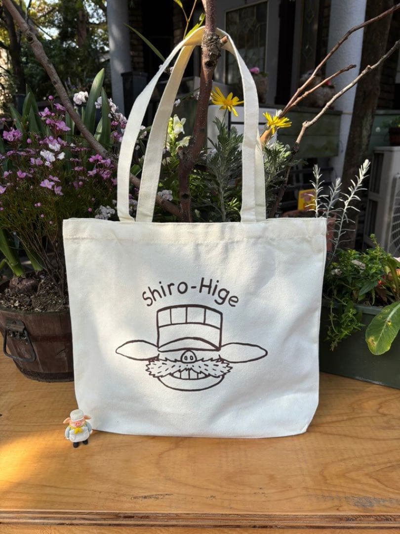 白髭　トートバッグ　巾着　セット