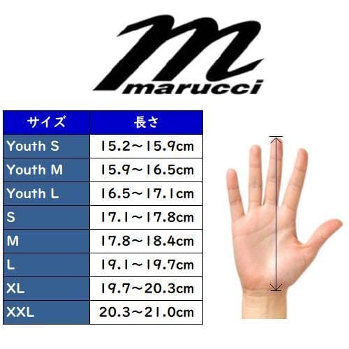 新品 USA マルーチ マルッチ シグネチャー バッティンググローブ Lサイズ