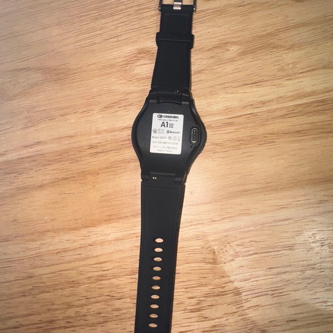 GREENON THEGOLFWATCH A1III データ ゴルフ距離計測時計