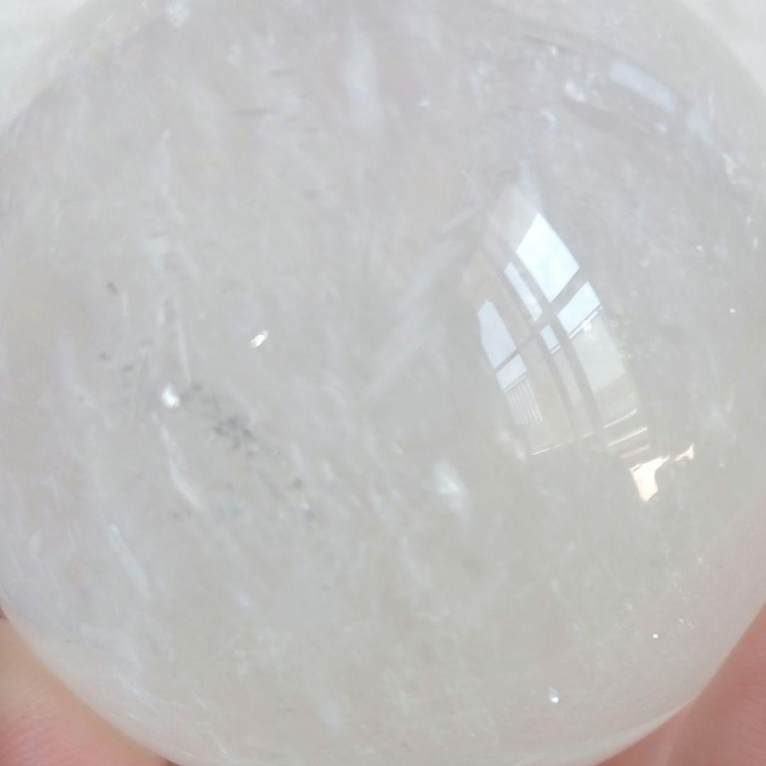 シラ　虹　ホワイト水晶