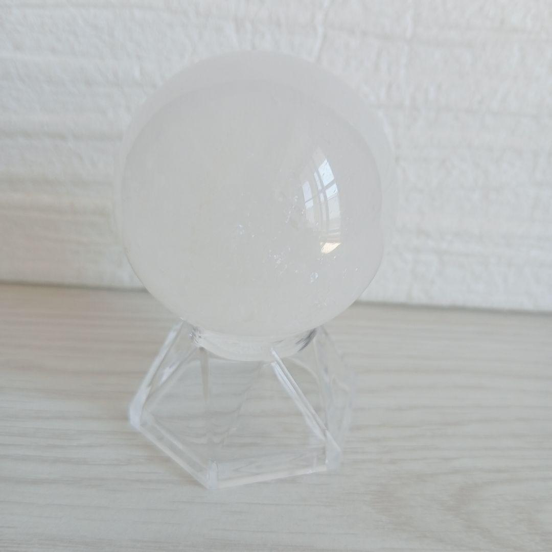 シラ　虹　ホワイト水晶