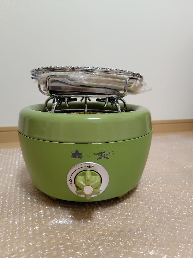 新品　ロゴス　センゴクアラジン　コンロ　ヒバリン　シングルバーナー　キャンプ