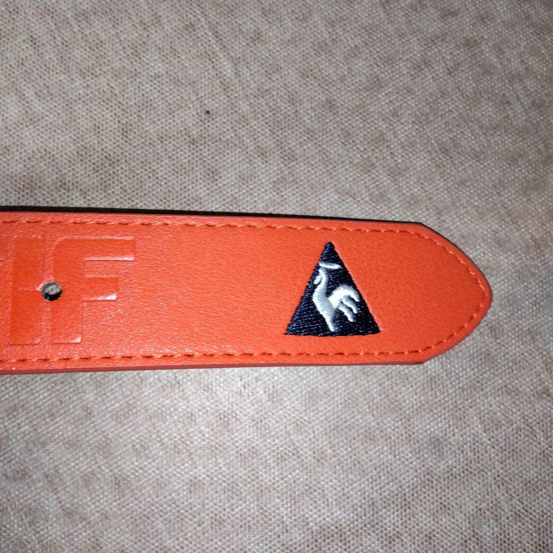 le coq sportif ゴルフコレクション ベルト オレンジ 新品未使用
