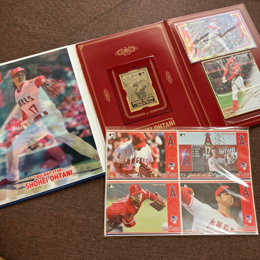 大谷翔平 2018年 ア・リーグルーキー・オブ・ザ・イヤー記念グッズ
