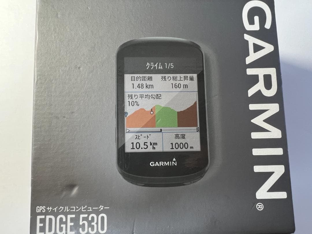 garmin edge530 サイクルコンピュータ