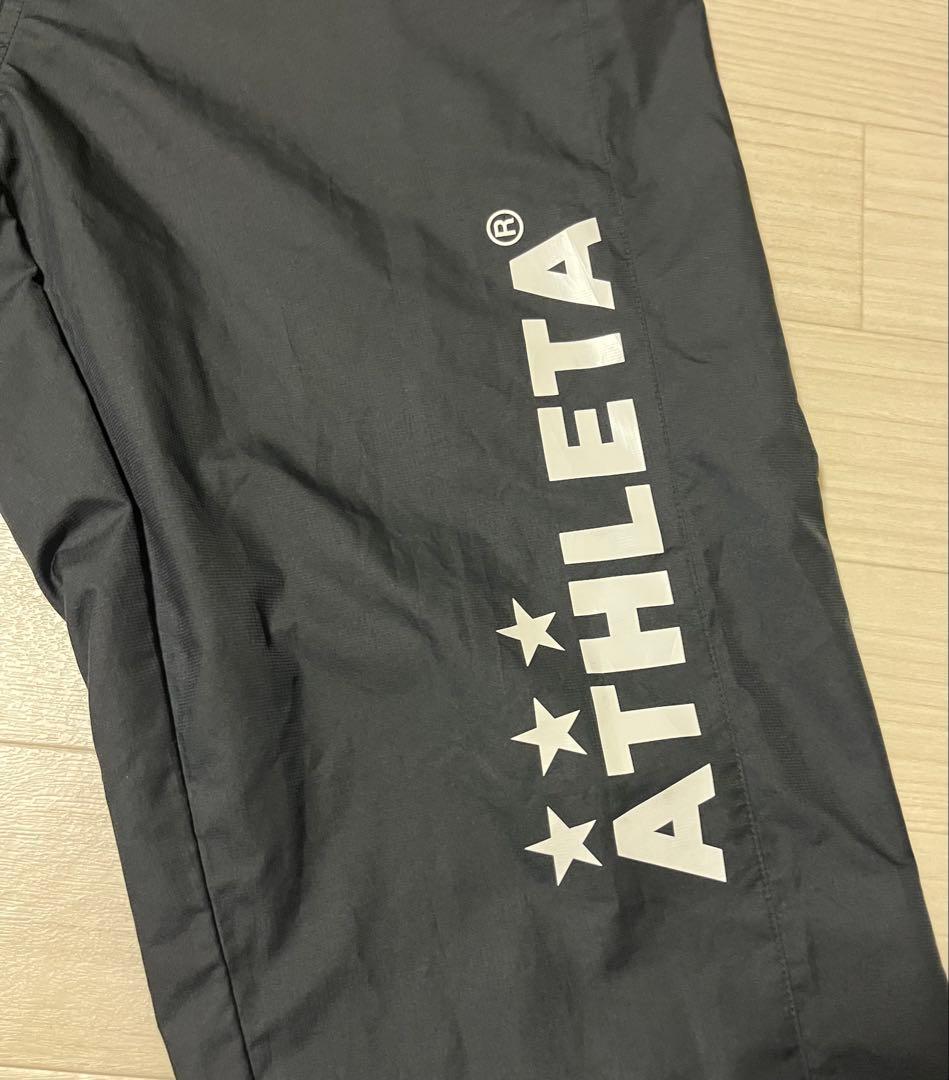 ATHLETA アスレタ中敷 ナイロンジャケットL/ピステパンツM ブラック