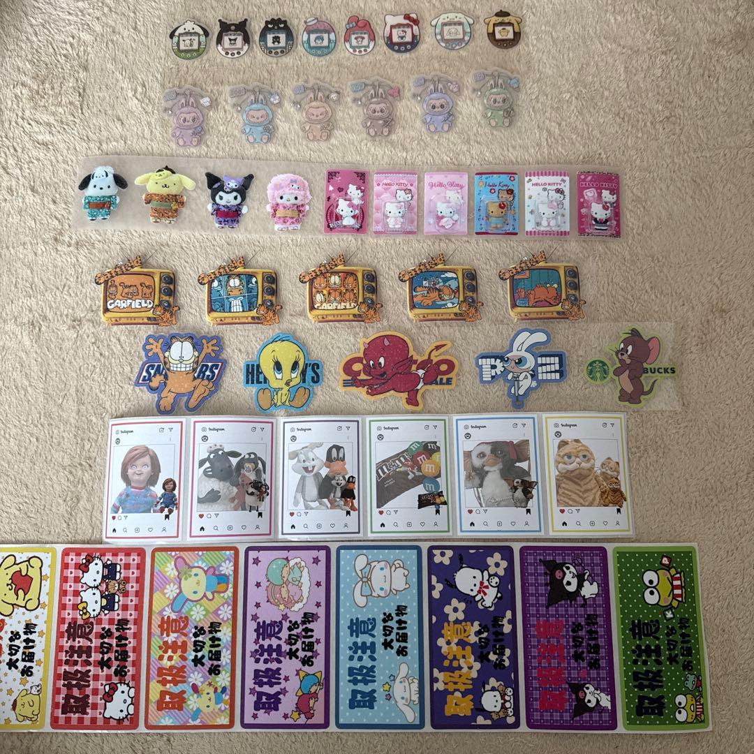 キャラクターロールシール切り売り