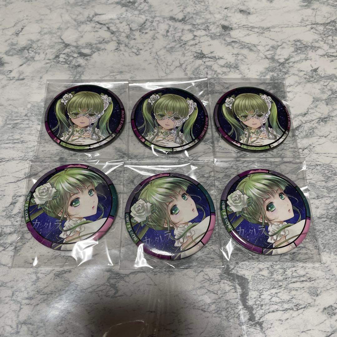 初音ミク　カンタレラ 仮面　缶バッジ エテルノレシ　缶バッチ　にゃんタレラ　特典