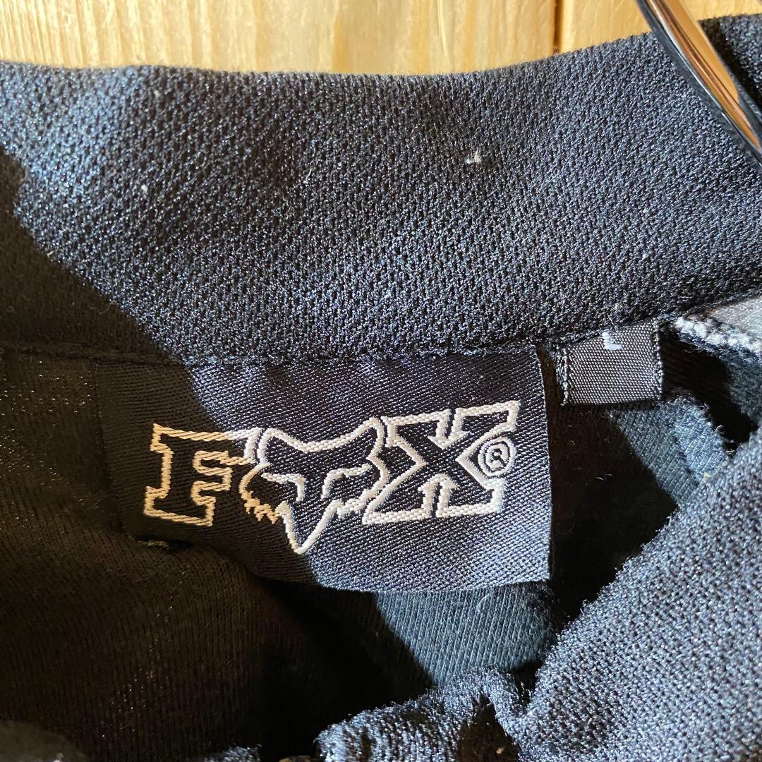 ss4978 FOX フォックス サイクルジャージ レーシングシャツ 黒 L