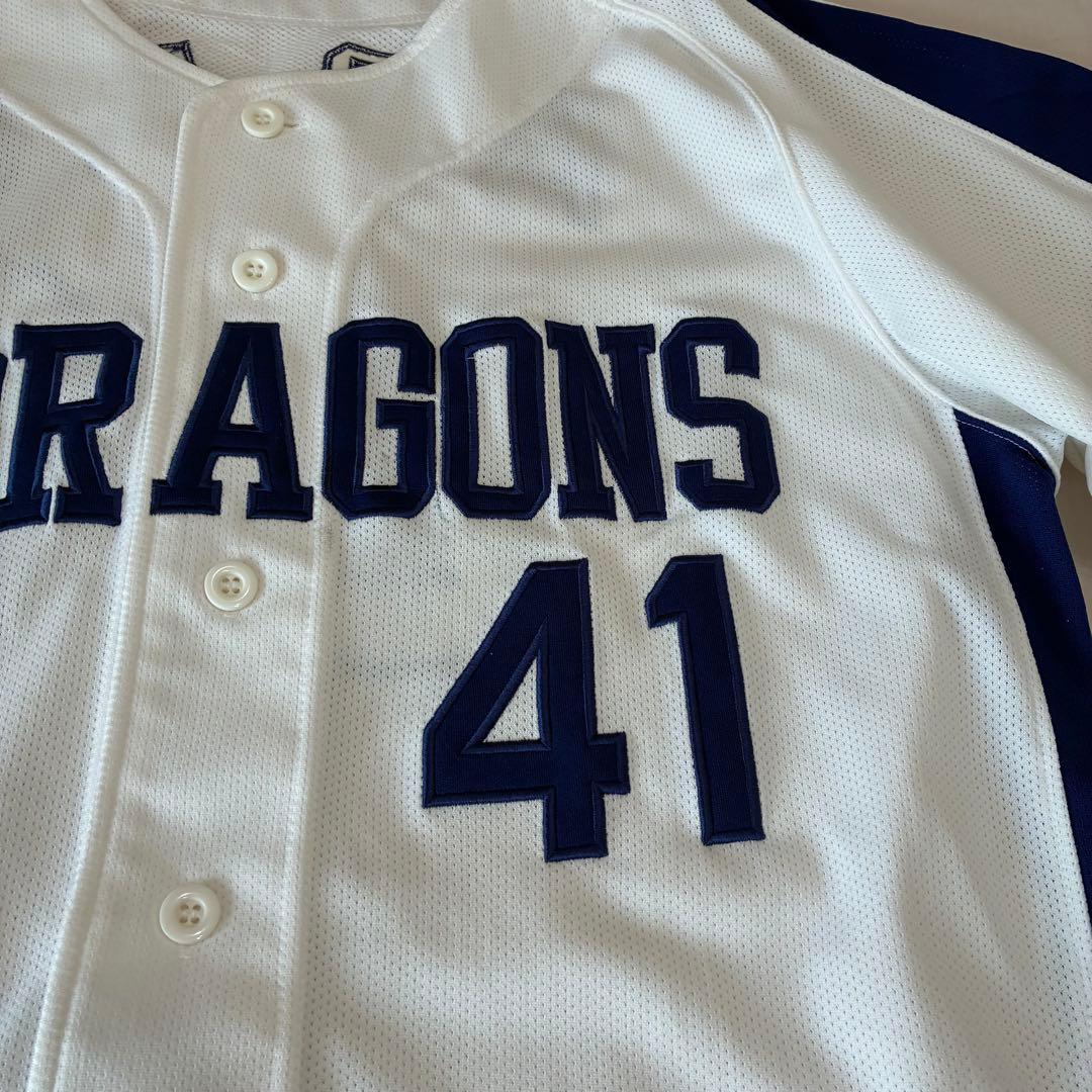 浅尾拓也　DRAGONS 刺繍ユニフォーム ASAO ドラゴンズ　レア