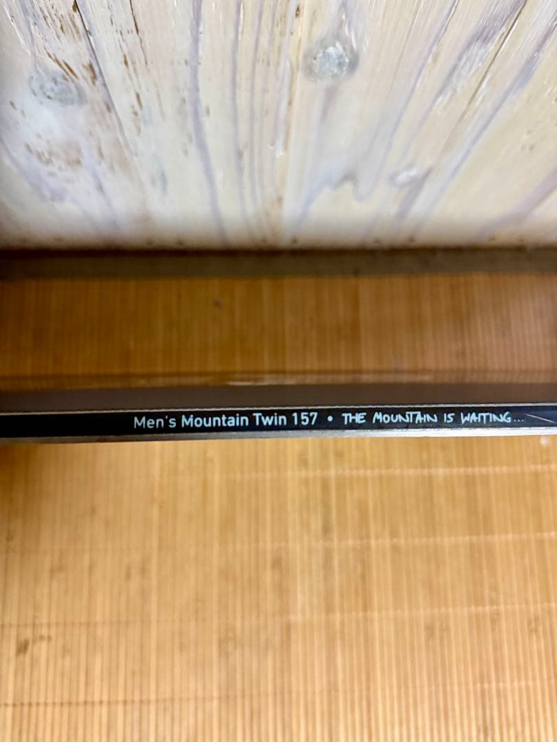 JONES 板 メンズ MOUTAIN TWIN 25-26モデル　157センチ