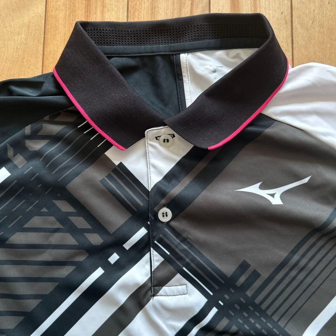 Mizuno テニス　ゲームウェア ポロシャツとパンツセット　メンズL ￼