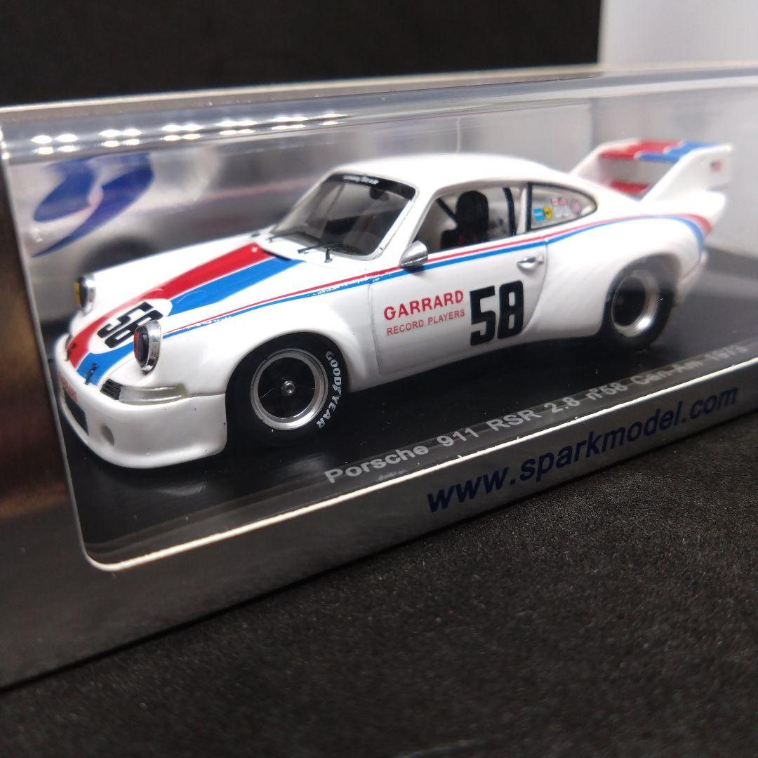 スパーク ポルシェ 911 カレラ RSR 1973 カンナム ワトキンスグレン