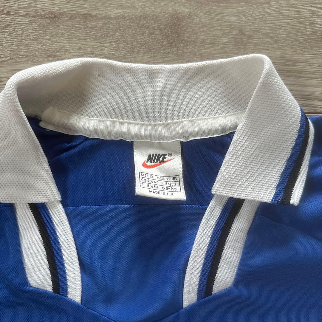 希少　NIKE サッカー　ユニフォーム　ゲームシャツ　XL 白タグ　90s