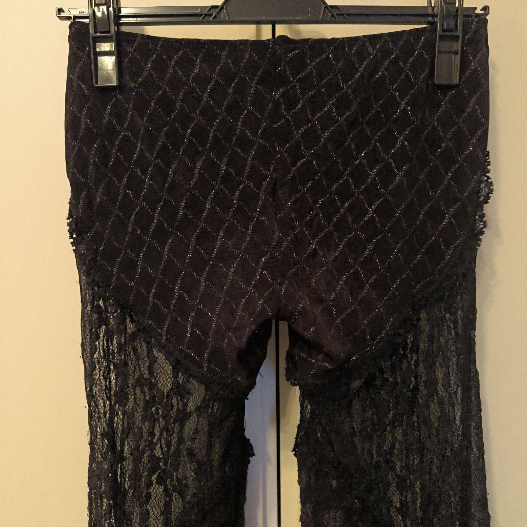 ベリーダンス レースフリルスカート＆パンツ セット トライバル ゴシック