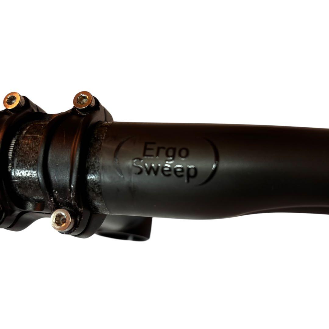 カーボン製 TNi Ergo Sweep ハンドル ステムセット 420mm