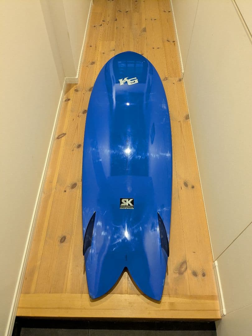 ショートボード レトロフィッシュ6'3\" 　ツインフィン