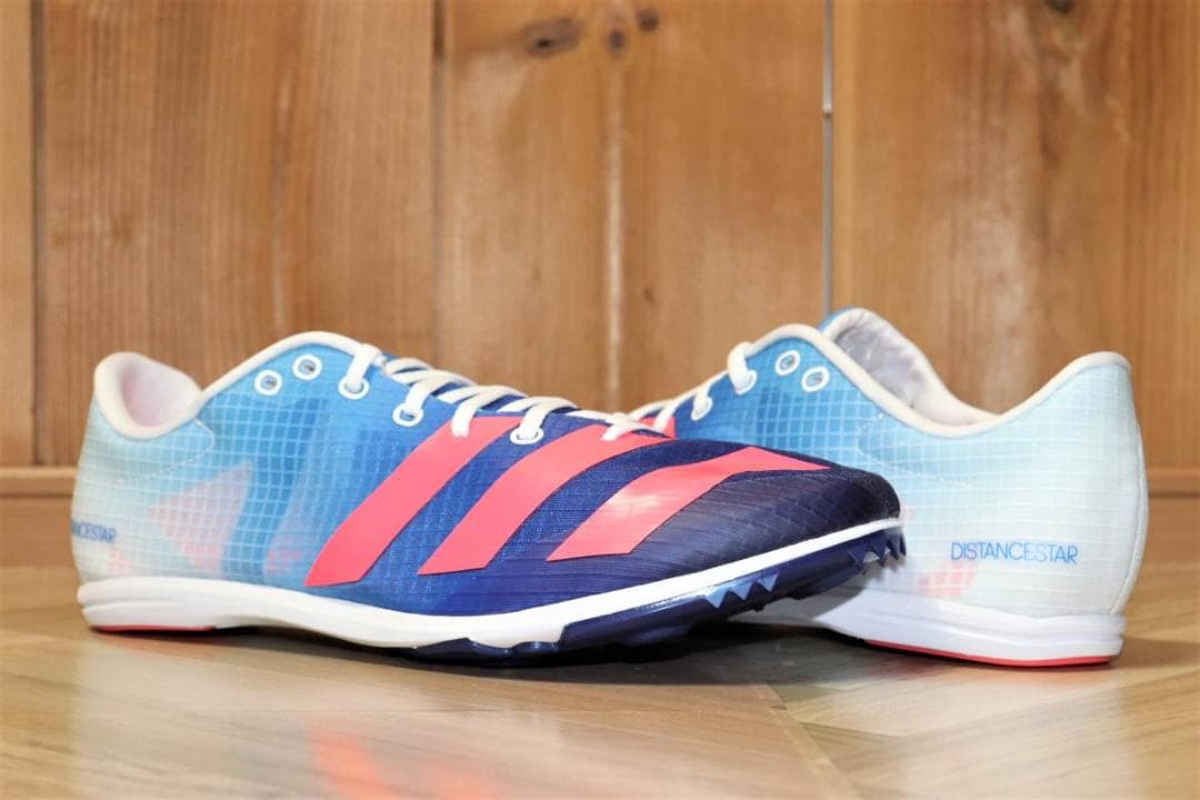 新品　adidas DISTANCESTAR 長距離用 陸上スパイク 27cmⒽ