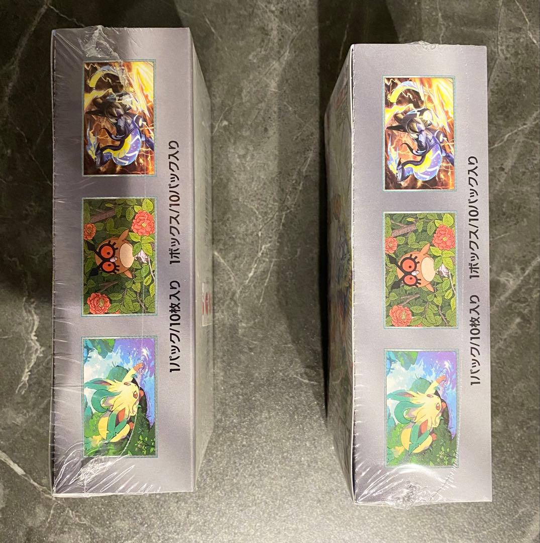 ポケモンカードゲーム　テラスタルフェスex　2BOX シュリンク付き