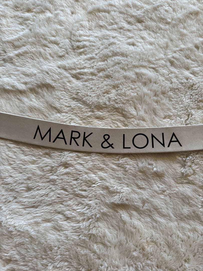 【お値打ち】Mark and Lona ベルト　ホワイト
