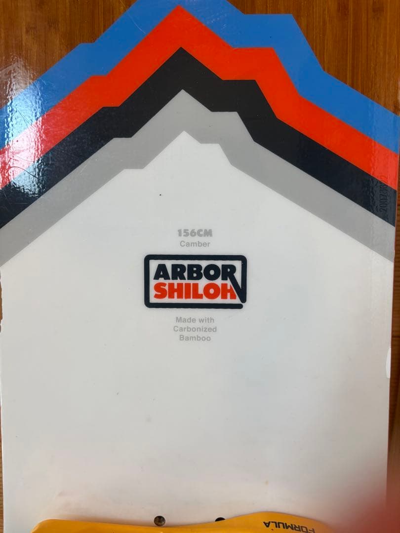 ARBOR スノーボード バインディング付き
