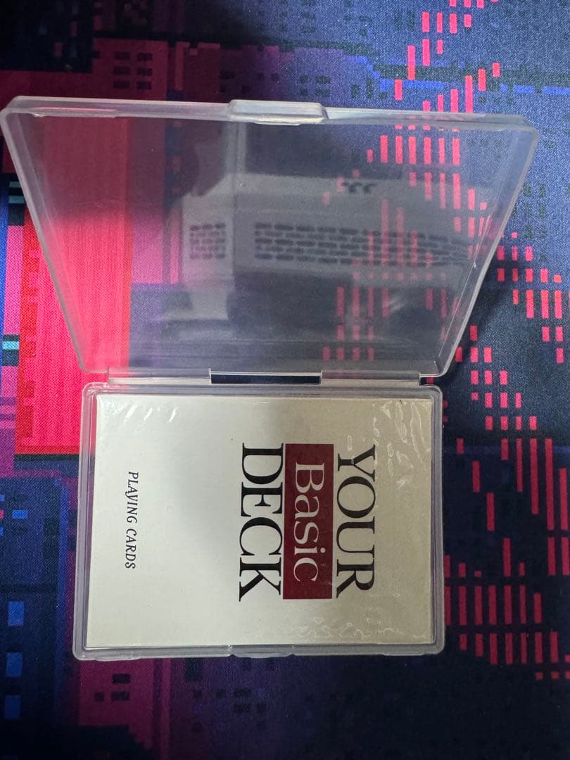 希少 新品 YOUR Basic DECK トランプ ケース付き