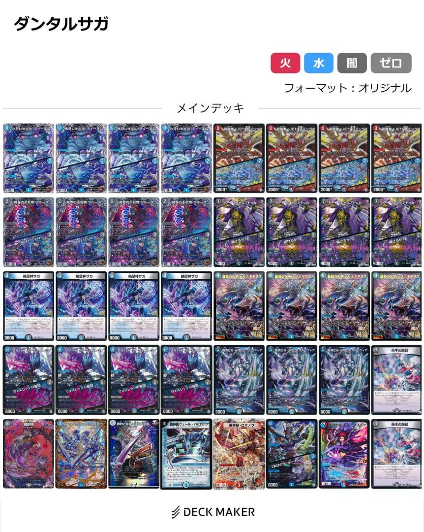 歴代最強デッキ　ダンタルサガループ　高レート　引退
