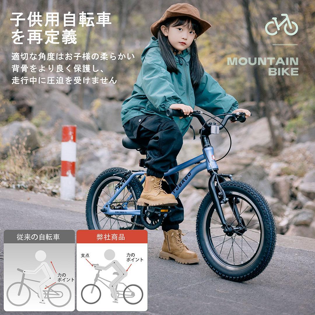 ACEXIS 子供自転車 16インチ 超軽量アルミ本体8.8kg Blue