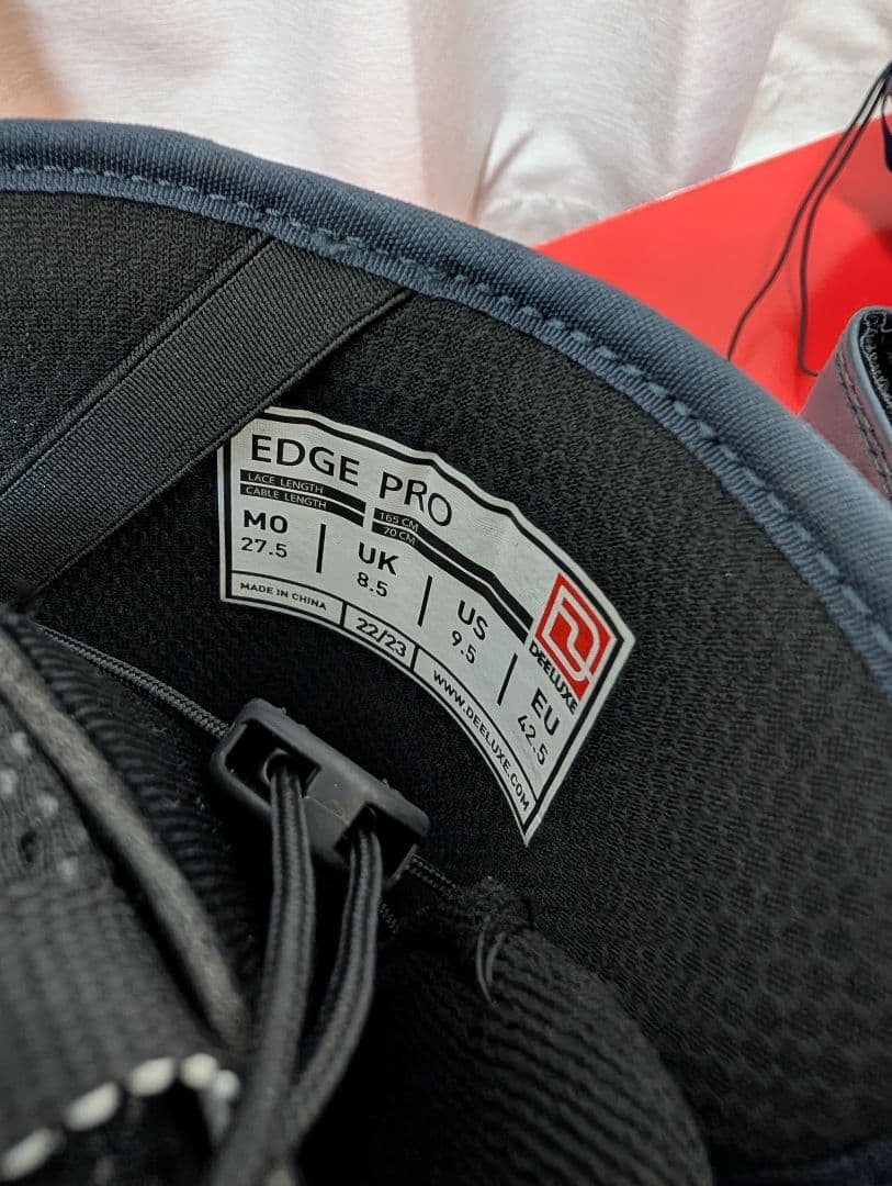 未使用 DEELUXE EDGE PRO CFT 22/23 27.5