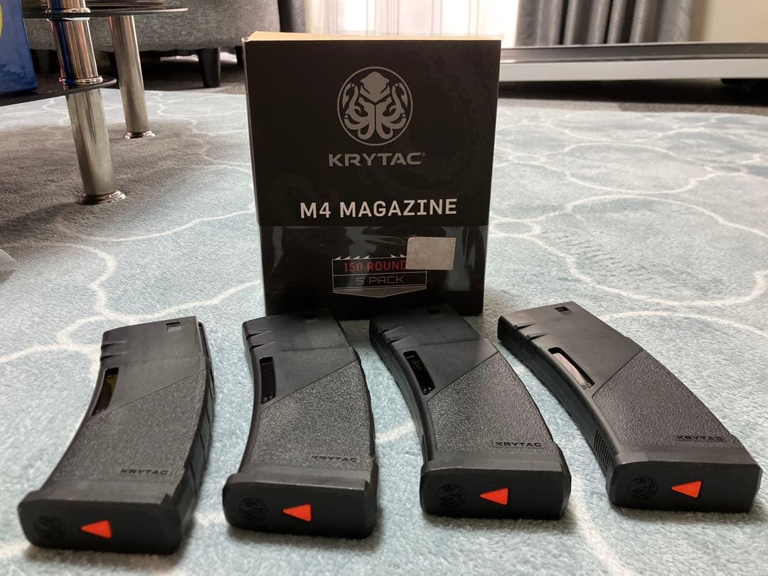KRYTAC M4 MAGAZINE 150発 4個パック
