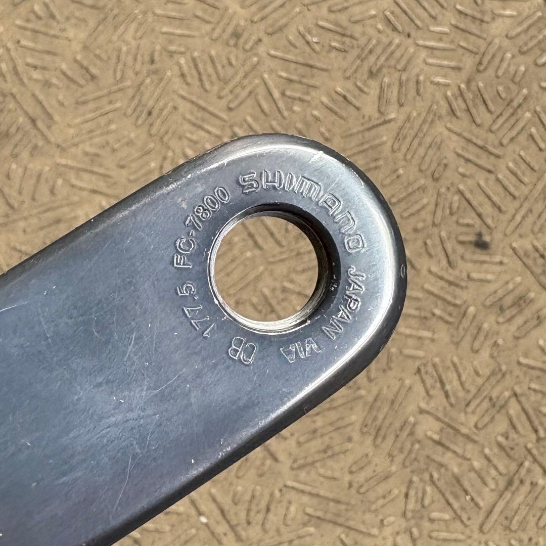 Shimano FC-7800 クランク 177.5mm