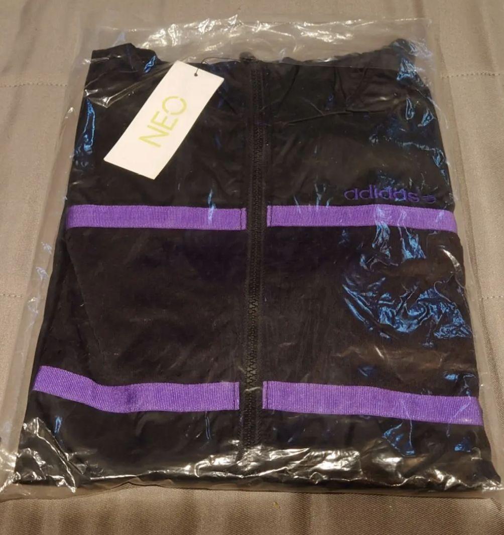 新品アディダスHMストリートミックスジップパーカーadidasウィンドブレーカー