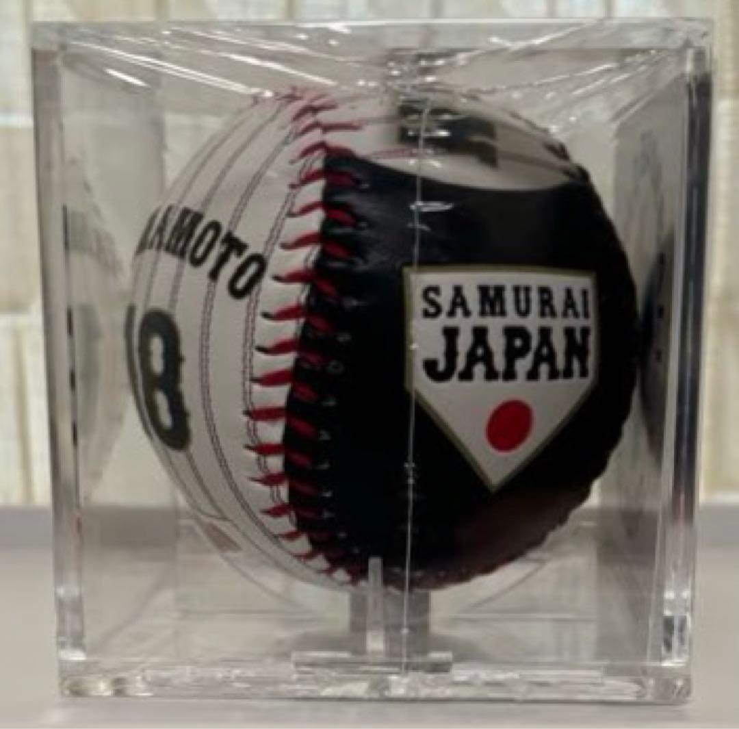 【2品セット】侍ジャパン　WBC 山本由伸　ボール　クリップマグネット
