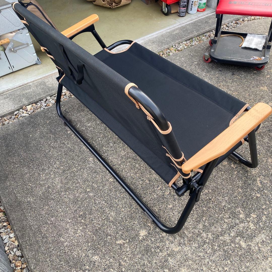 最終価格　クイックキャンプ　QUICK CAMP ノーチェア　折りたたみ　ベンチ
