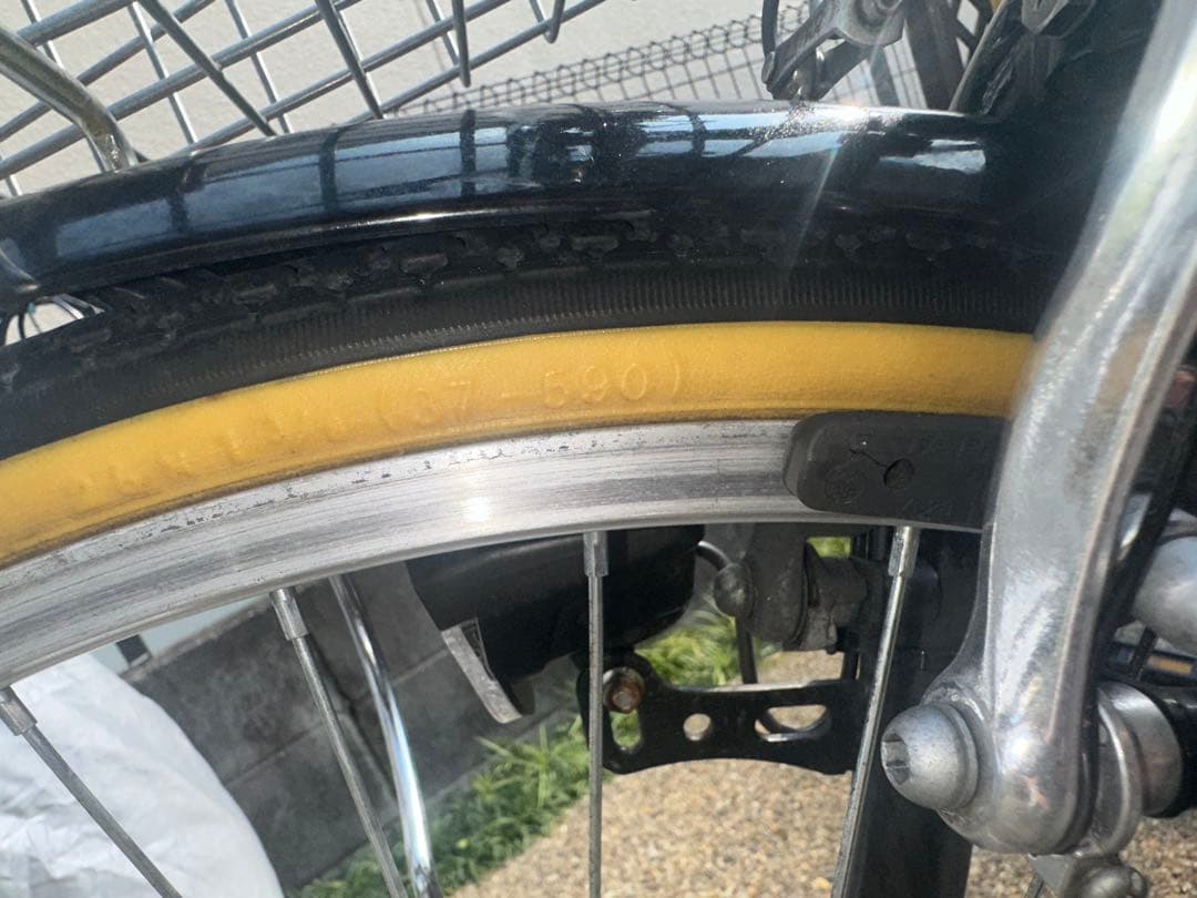 電動アシスト自転車26イン(色　黒) 防犯登録抹消届済　大阪近隣の方配達Ok