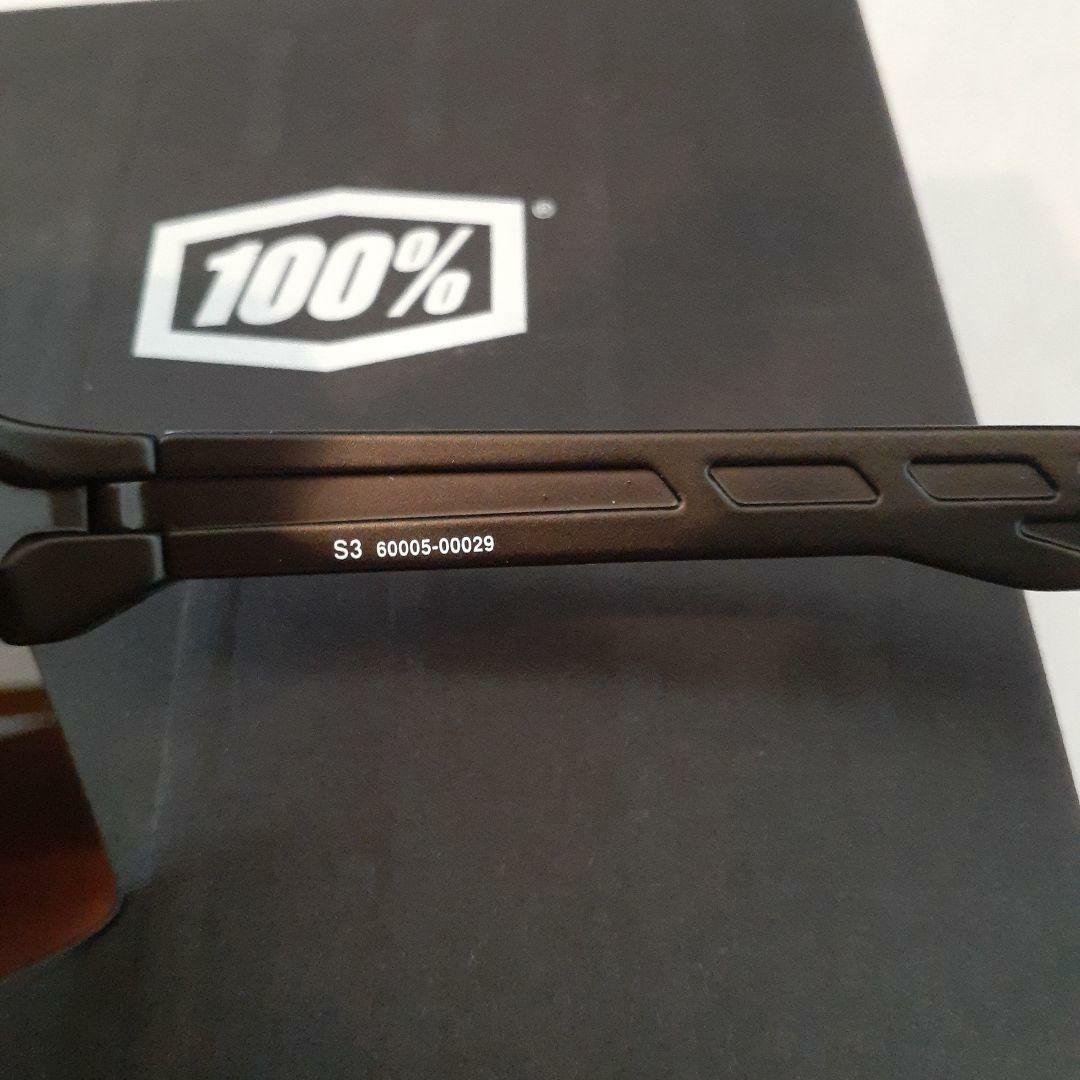 売約済み 100% S3 ブラック ブロンズ ワンハンドレッド サングラス