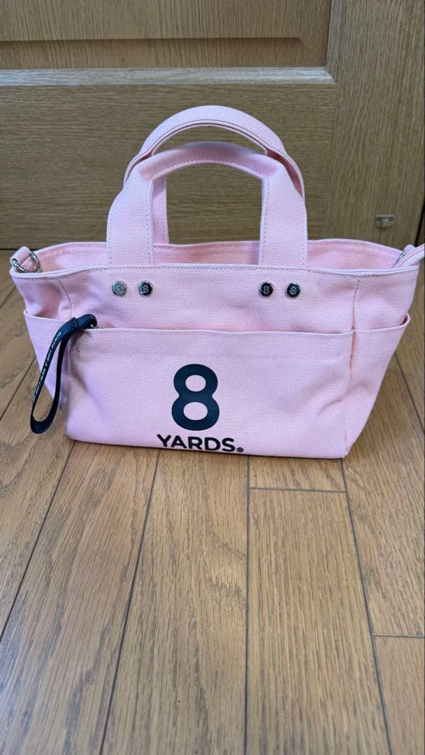 8 YARDS ピンク カートバッグ　美品